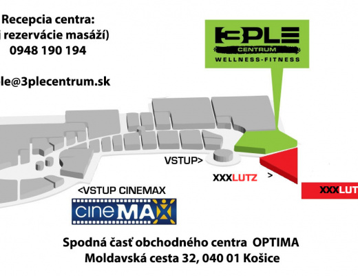 20 x 60 minút wellness permanentka pre jednu osobu | 3PLE CENTRUM | Košice 